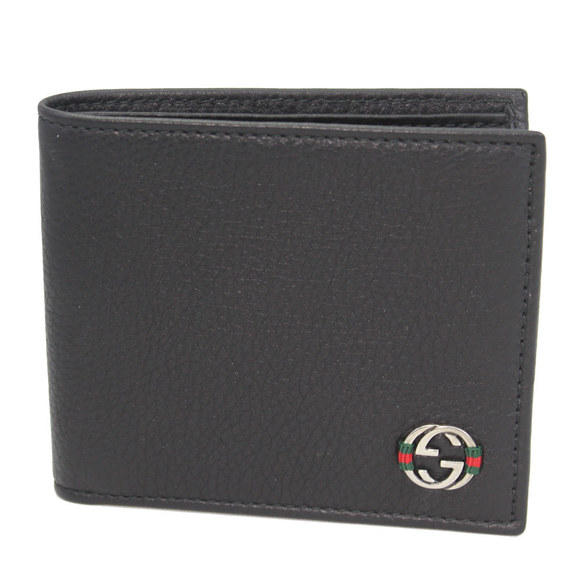 Gucci GG Interlocking Bifold Wallet Black - Picture 1 of 4